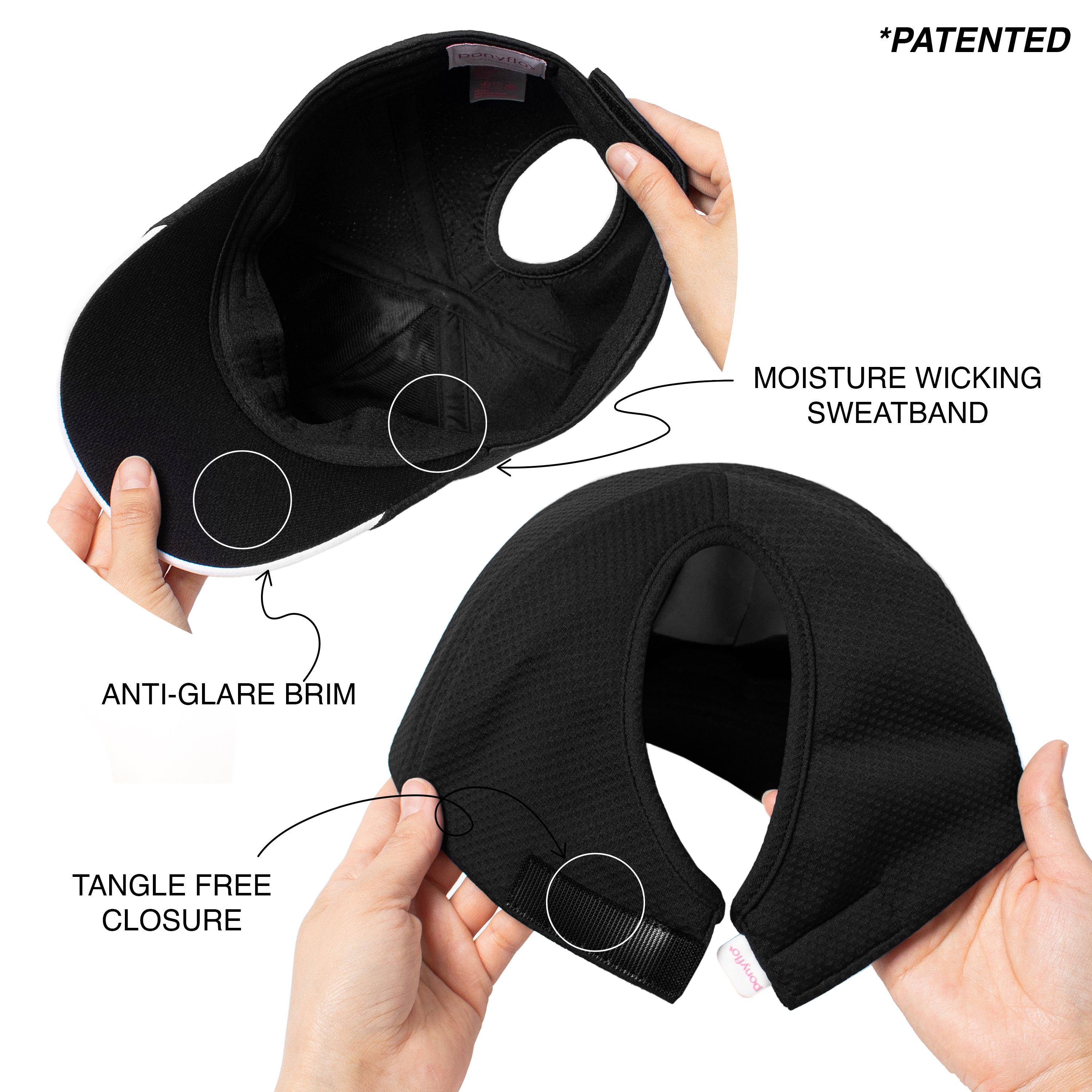 Bri High Breathability Performance Ponyflo® Cap