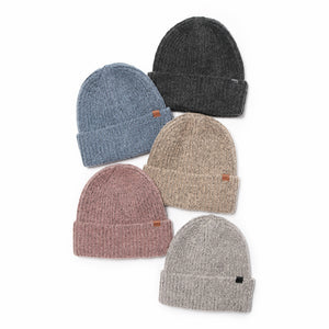 
                  
                    Marled Rib Knit Beanie - ABB251
                  
                