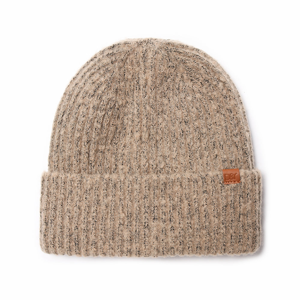 
                  
                    Marled Rib Knit Beanie - ABB251
                  
                