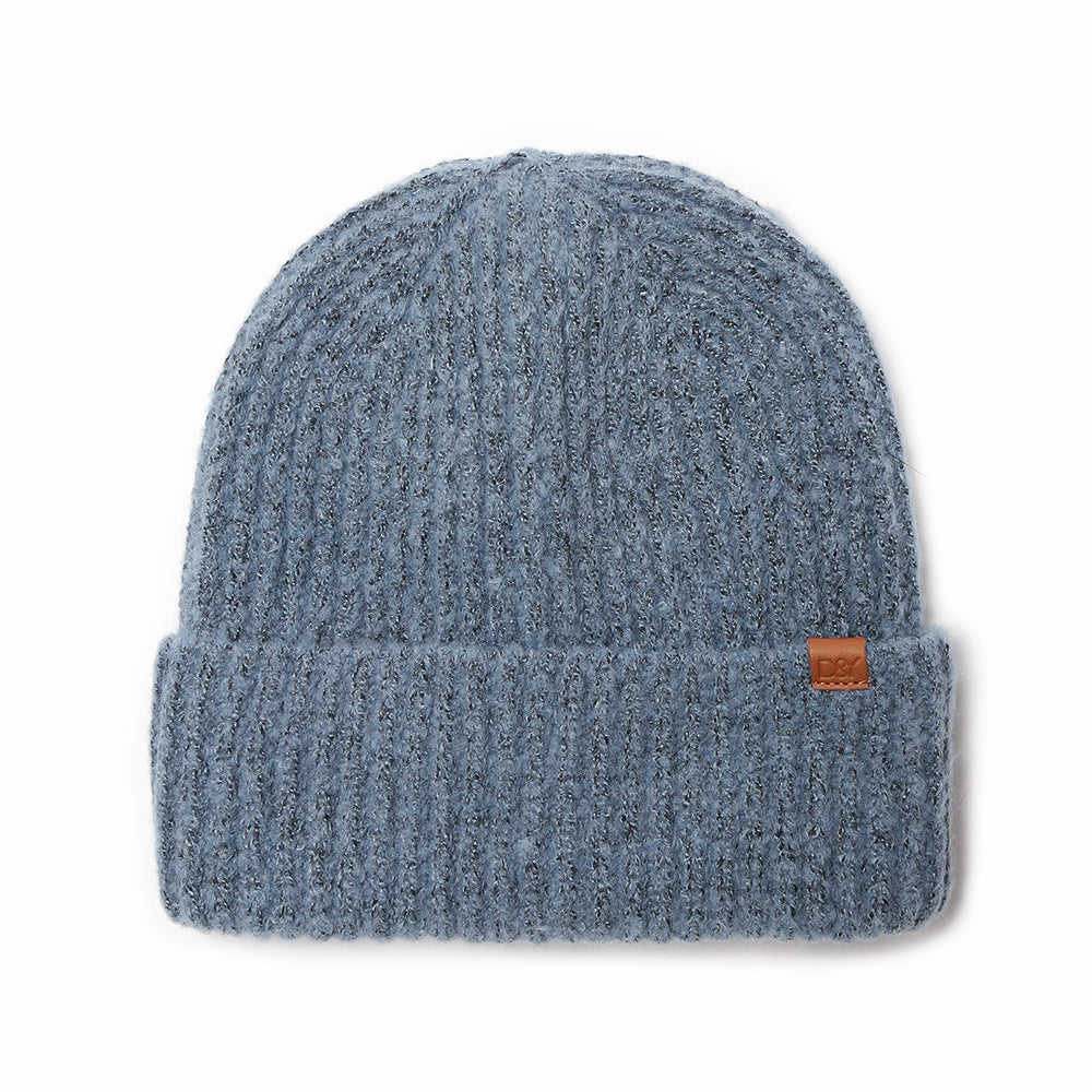 Marled Rib Knit Beanie - ABB251 – David And Young