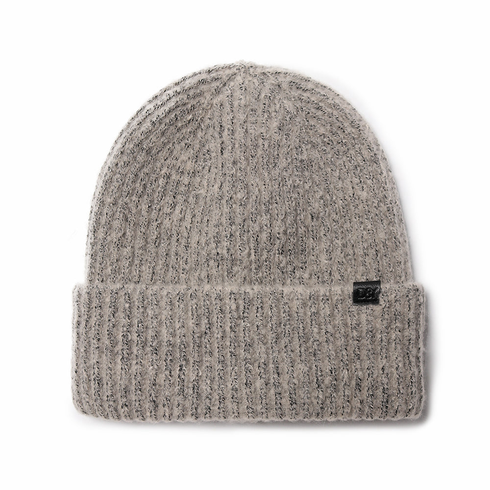 Marled Rib Knit Beanie - ABB251