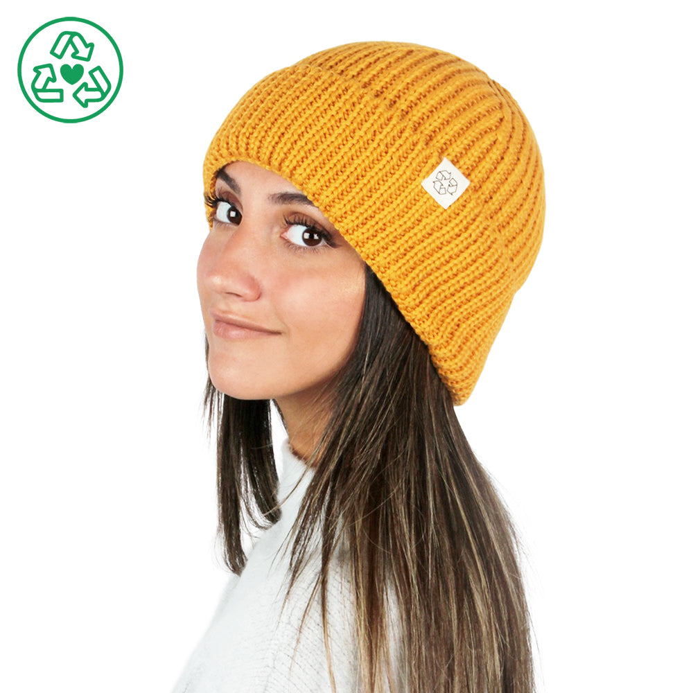 Eco-product! Recycled Knit Beanie - ABB410R