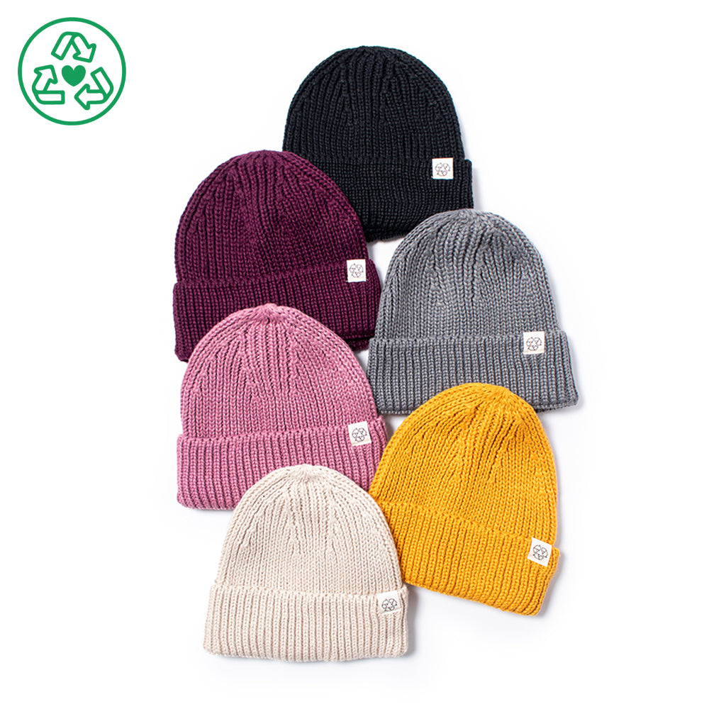 Eco-product! Recycled Knit Beanie - ABB410R – David And Young