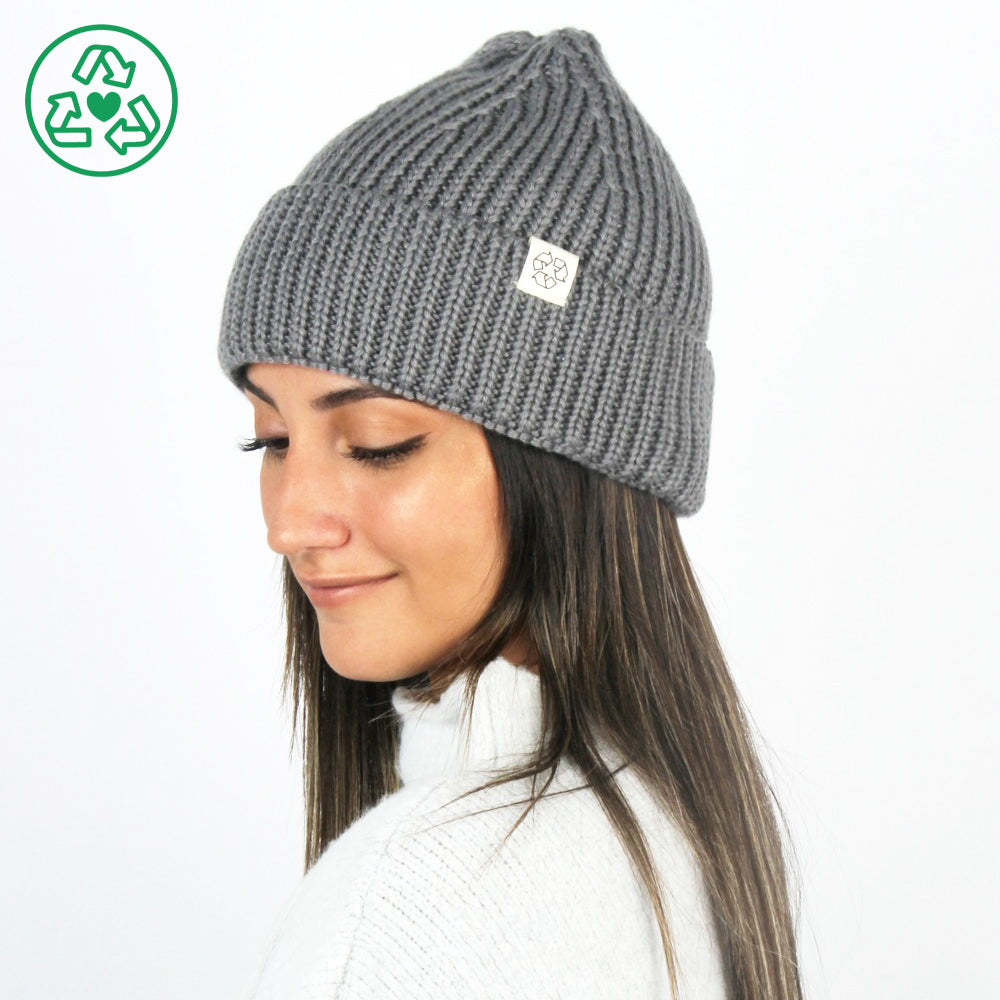 Eco-product! Recycled Knit – ABB410R Young Beanie David And 