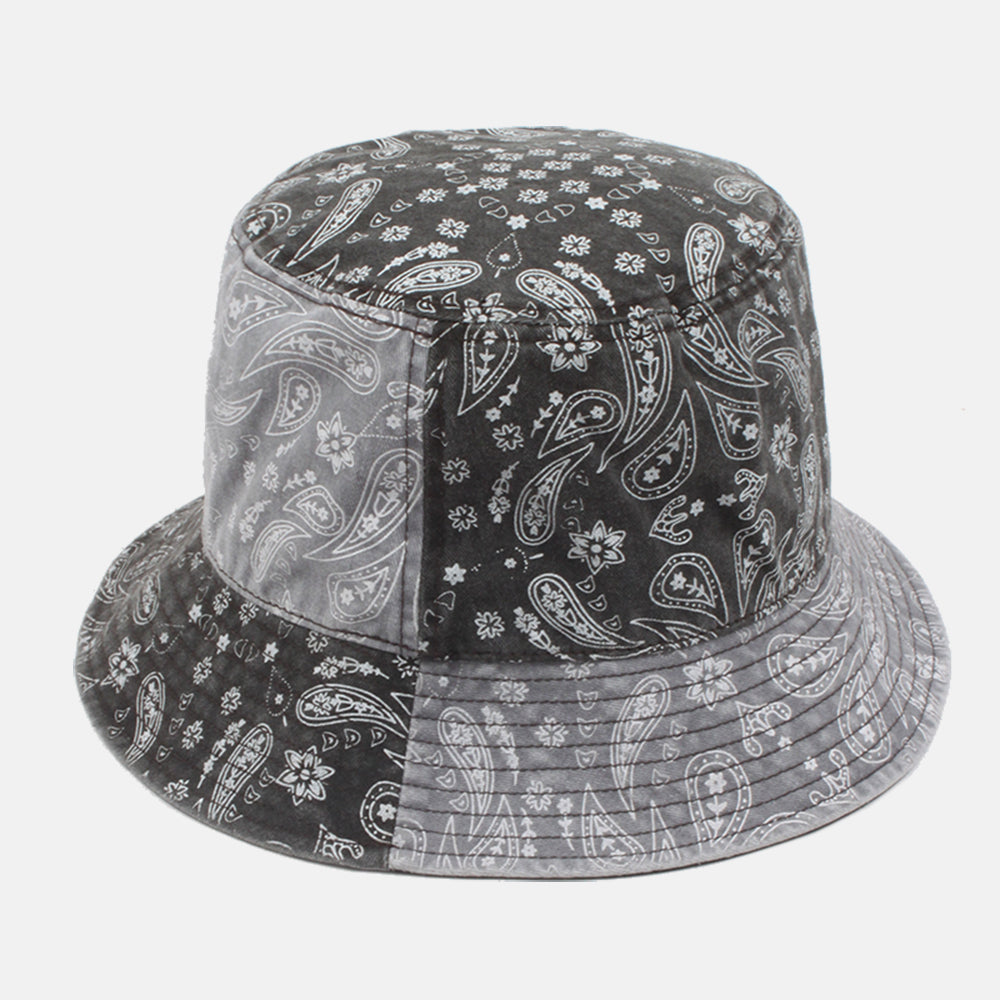 
                  
                    Reversible Paisley Patchwork Bucket Hat - ABU371
                  
                