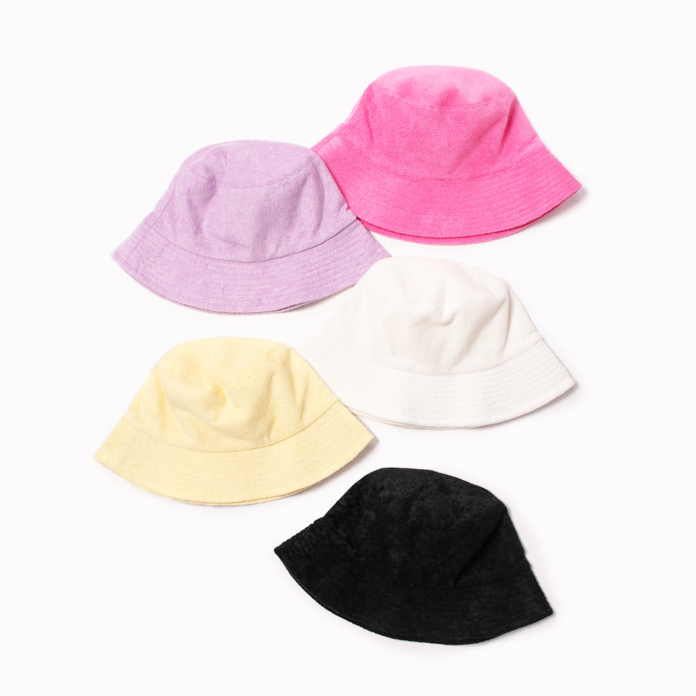 Terry Cloth Bucket Hat - ABU4443
