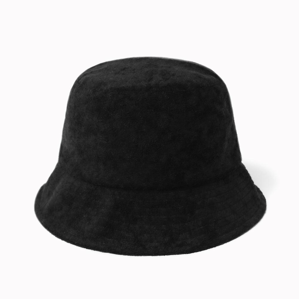Hat - Gray terry bucket hat
