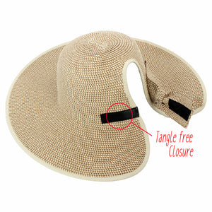 
                  
                    Straw Ponyflo® Sun Hat
                  
                