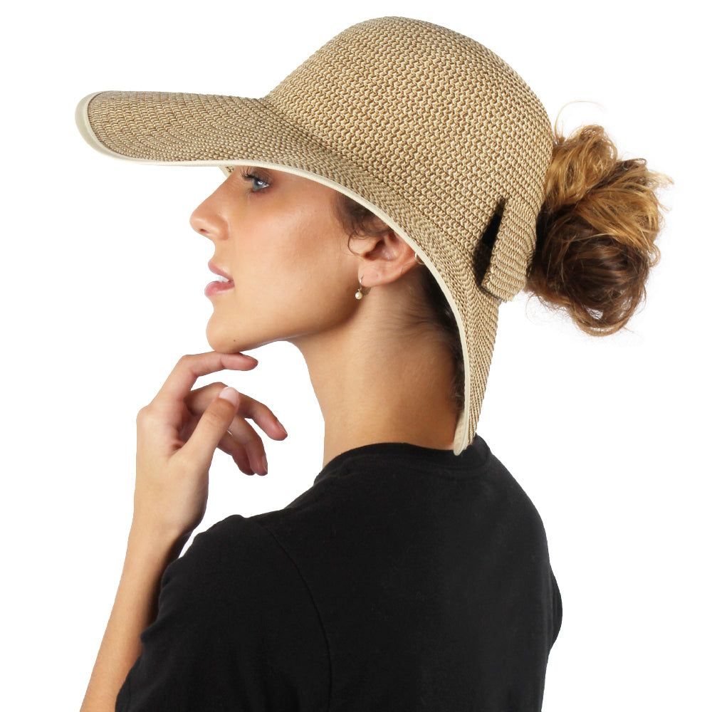 
                  
                    Straw Ponyflo® Sun Hat
                  
                