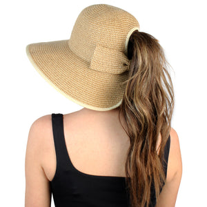 
                  
                    Straw Ponyflo® Sun Hat
                  
                