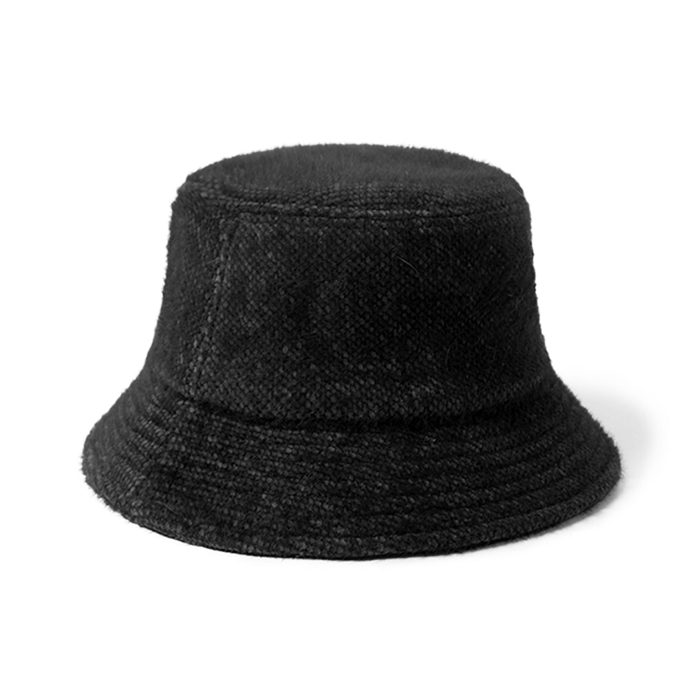 SUPER SOFT FEATHER YARN BUCKET HAT-FWBU3197