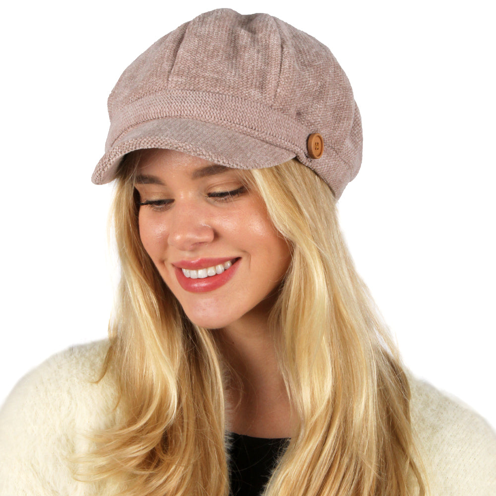 
                  
                    Soft Chenille Cabbie
                  
                