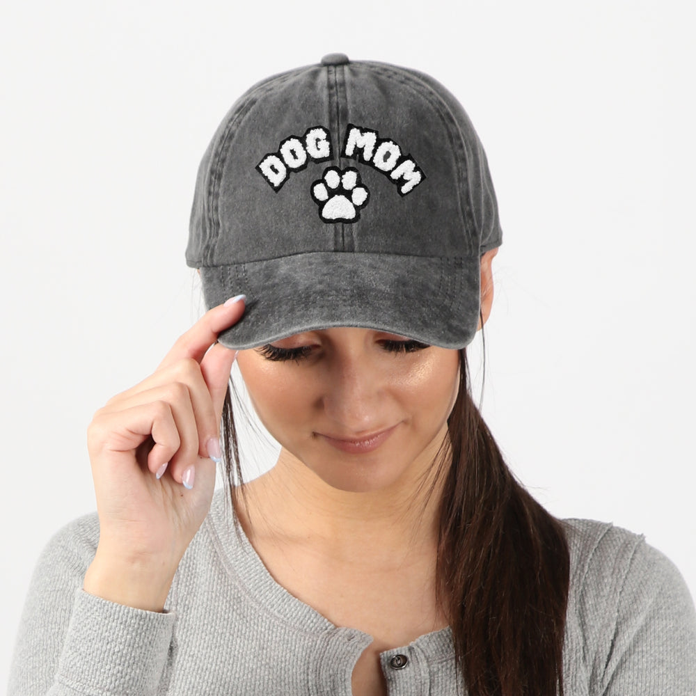 
                  
                    Dog Mom Chenille Patch Cap
                  
                
