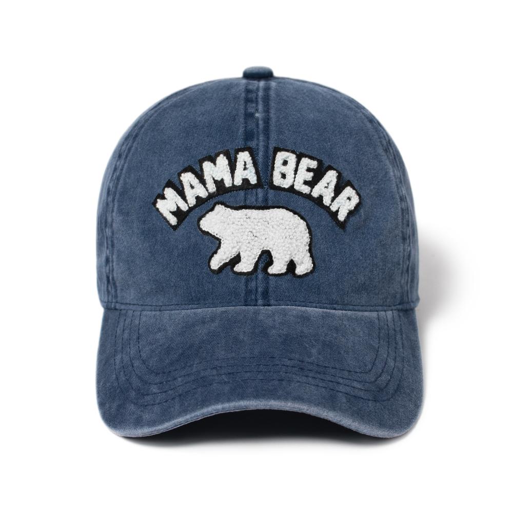 Mama Bear Chenille Patch Cap