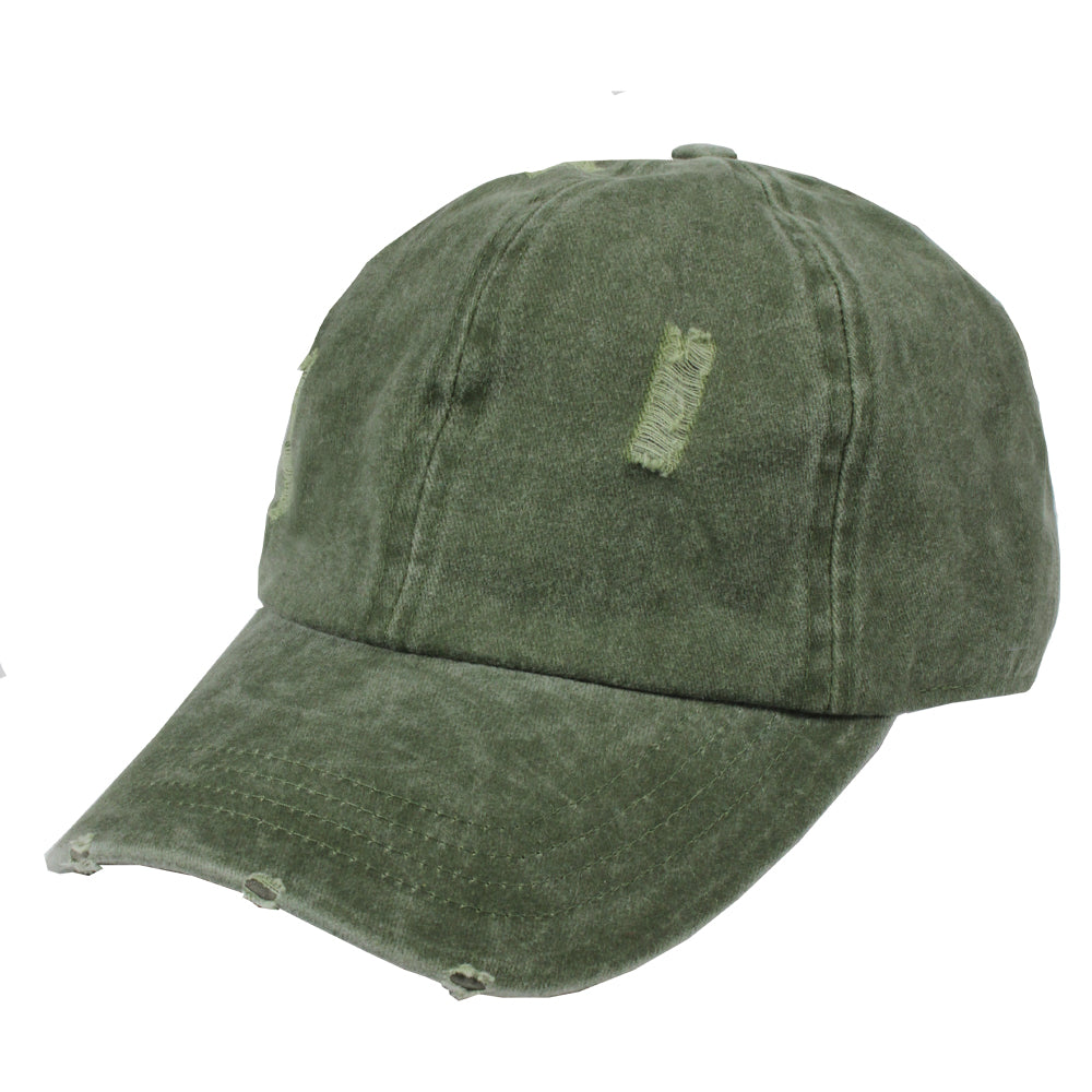 Vivid Distressed Baseball Cap