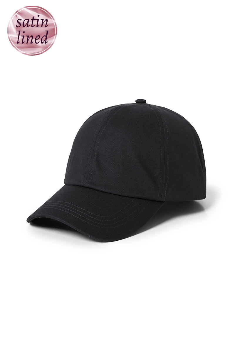Ponyflo® Satin Lined Baseball Cap