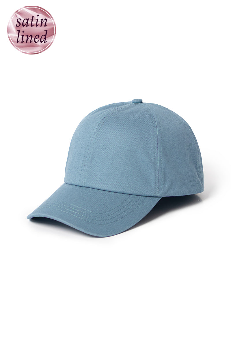 Ponyflo® Satin Lined Baseball Cap