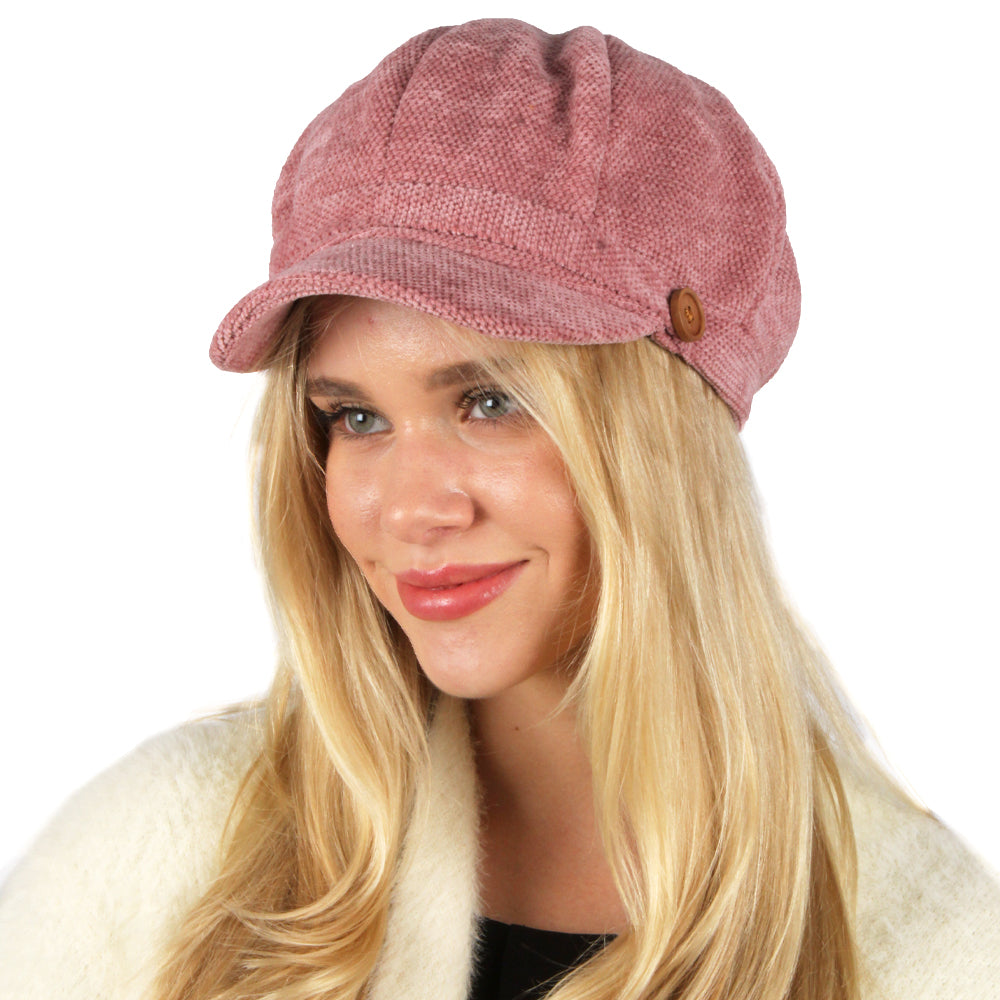 
                  
                    Soft Chenille Cabbie
                  
                