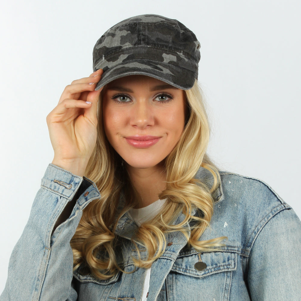 
                  
                    Distressed Camo Cadet
                  
                