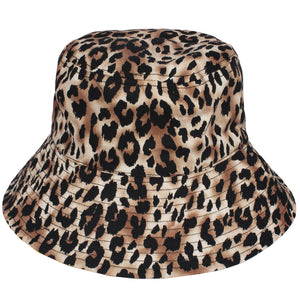 
                  
                    Reversible Leopard Print Bucket Hat
                  
                