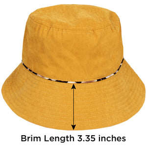 
                  
                    Reversible Leopard Print Bucket Hat
                  
                