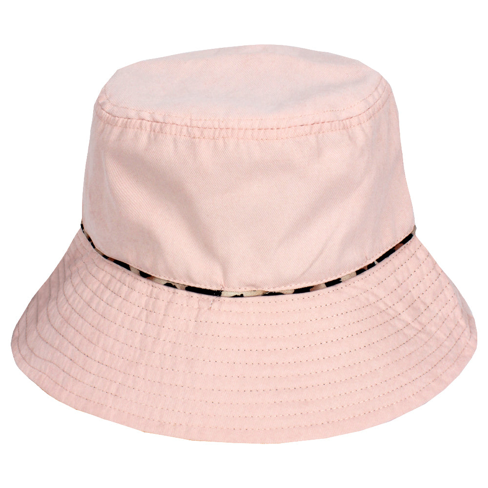 
                  
                    Reversible Leopard Print Bucket Hat
                  
                