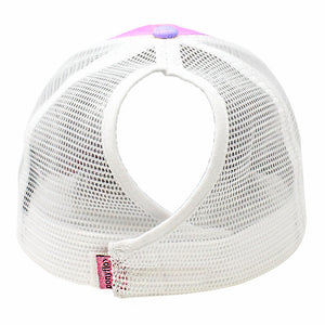 
                  
                    Kids Glitter Mesh Back Ponyflo® Cap
                  
                