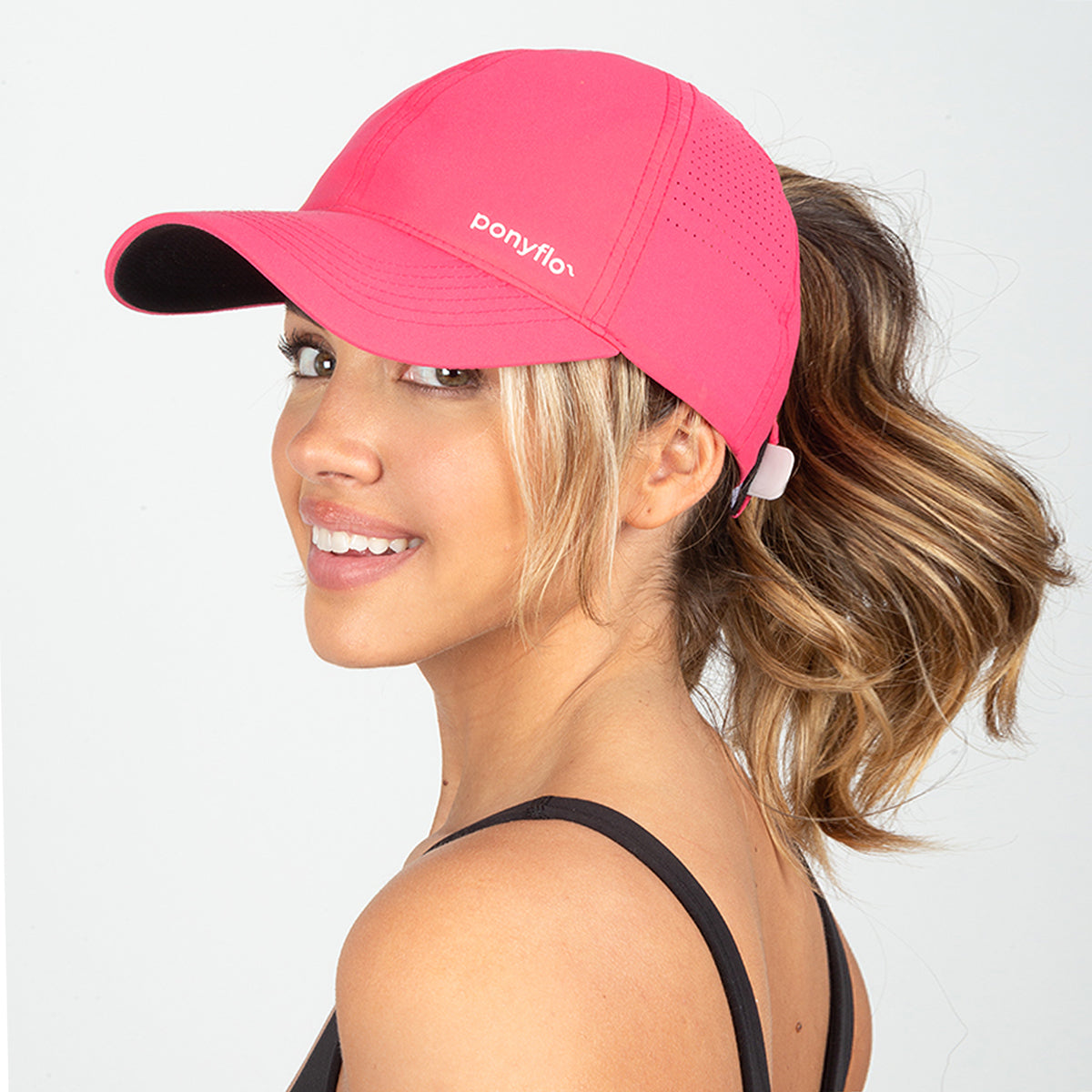 Ariana 4 Way Stretch Performance Ponyflo® Cap