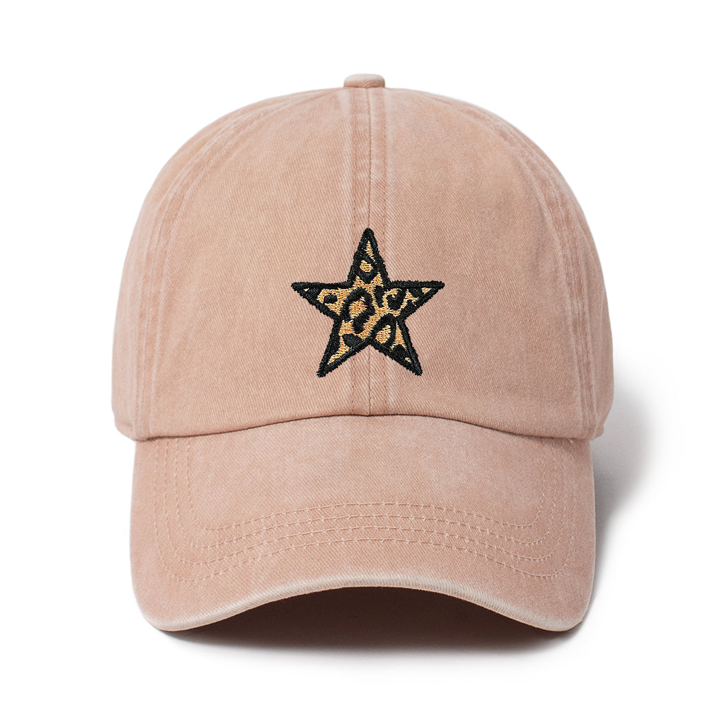 
                  
                    Leopard Star Baseball Cap - LCAP1365
                  
                