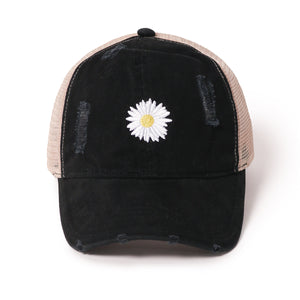 
                  
                    Daisy Ponyflo® Mesh Back Baseball Cap
                  
                