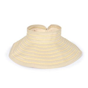 
                  
                    Packable Roll-up Visor with Solid Ribbon
                  
                