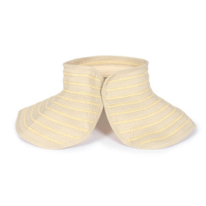 
                  
                    Packable Roll-up Visor with Solid Ribbon
                  
                
