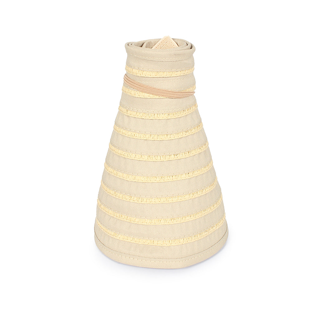 
                  
                    Packable Roll-up Visor with Solid Ribbon
                  
                